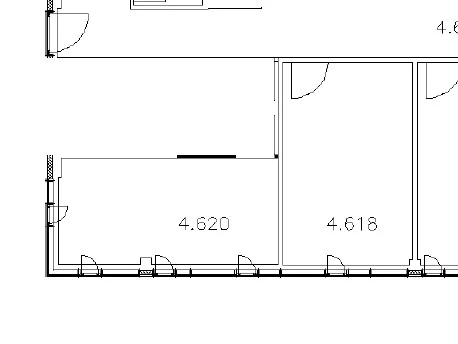 Grundriss: Moderne, klimatisierte Büroräume für ein optimales Arbeitsumfeld