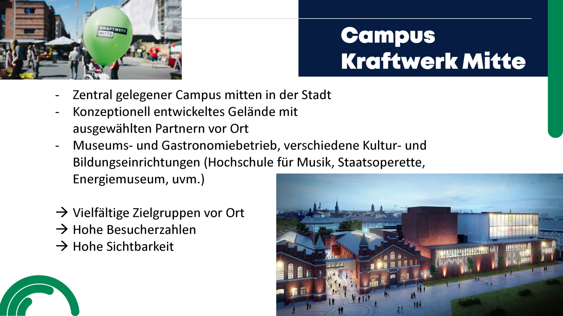 Grundriss: Außergewöhnliche Mietflächen auf zentralem Kultur-Campus