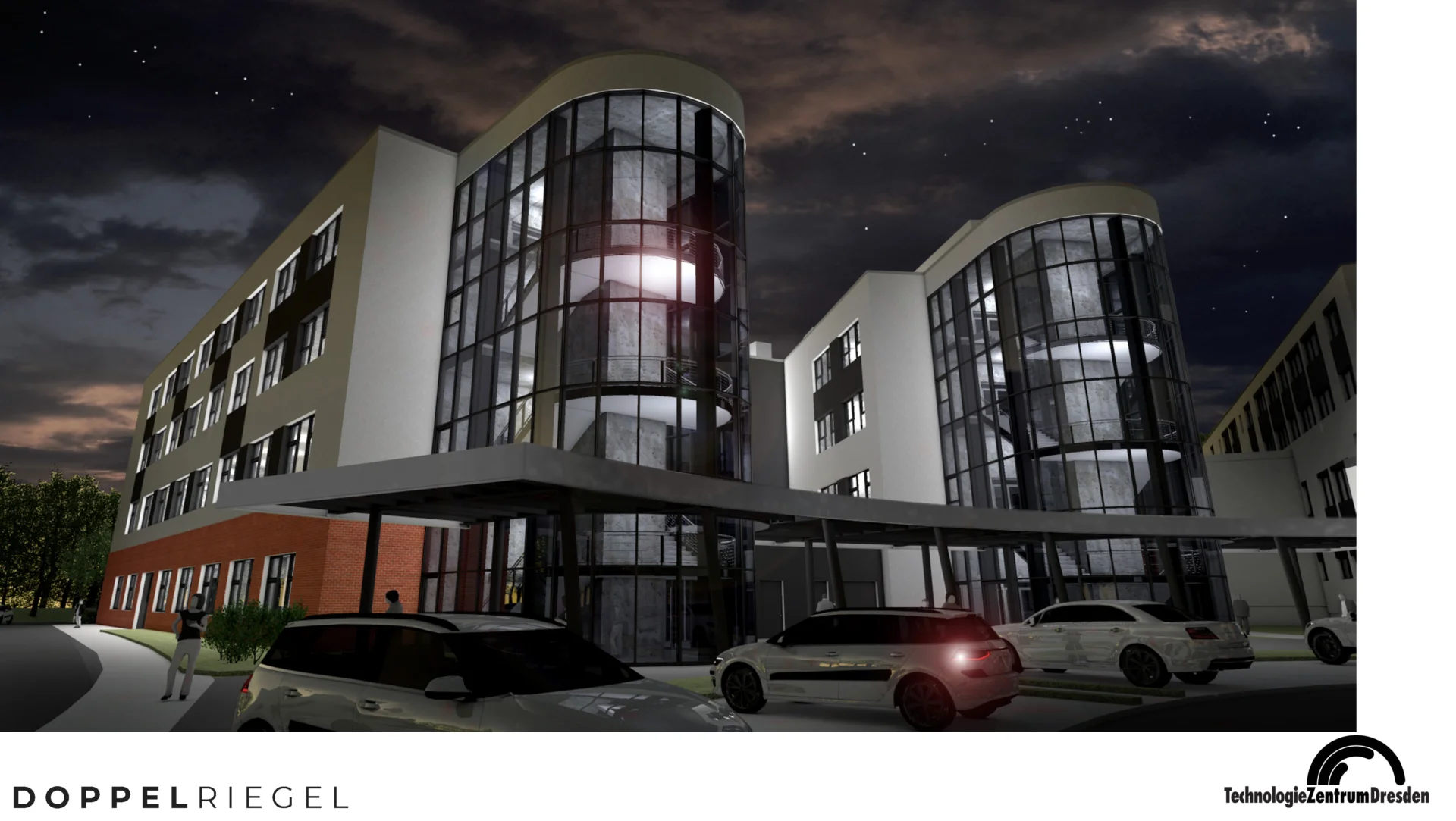 Der Doppelriegel - gesundes Arbeiten in einem hochmodernen und energieeffizienten Gebäude