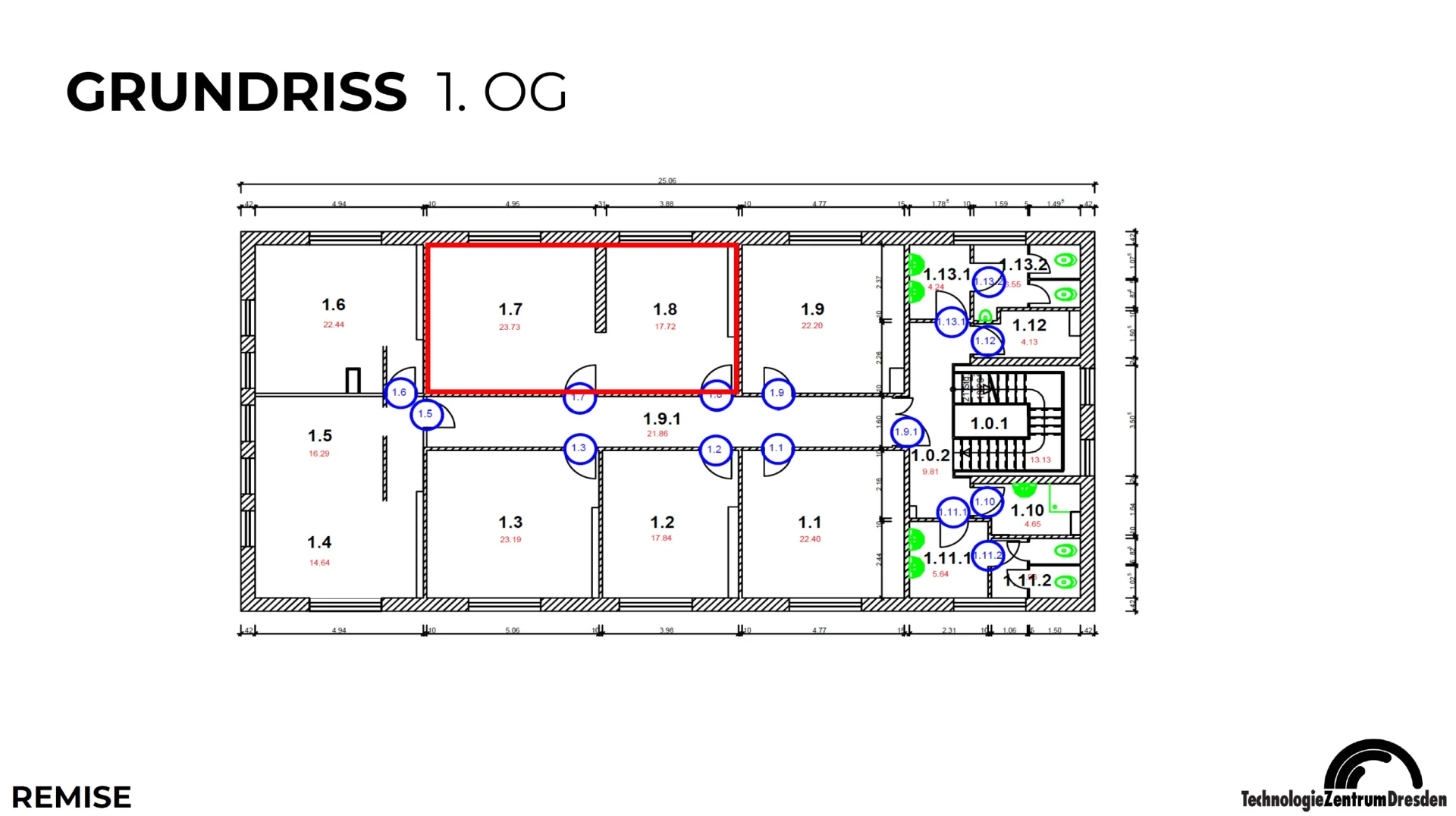 Licht, Raum, Altbau-Flair – Büro oder kleine Werkstatt unter einem Dach