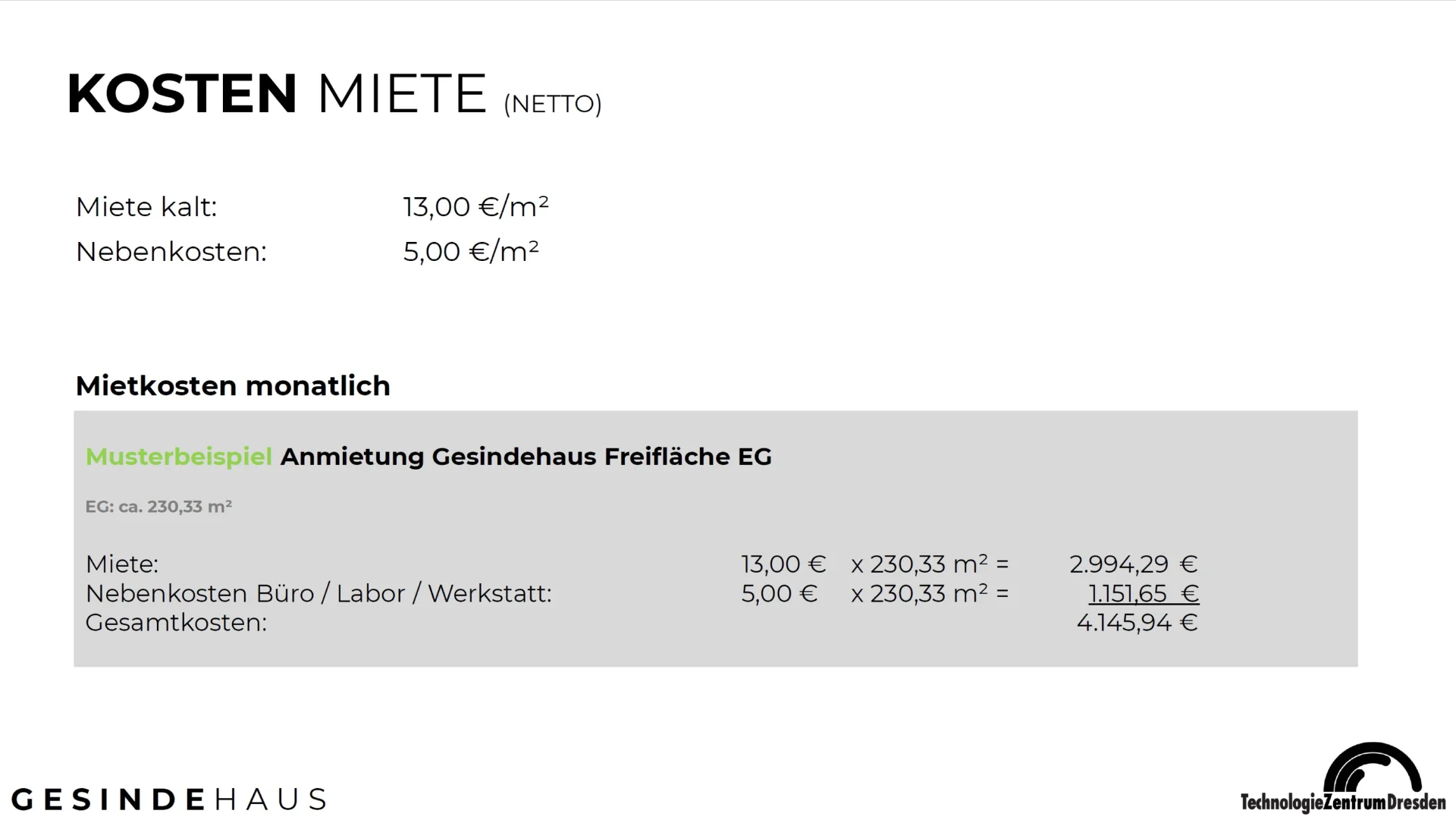 Labor trifft Werkstatt – Flächen mit Potenzial im TZD Süd