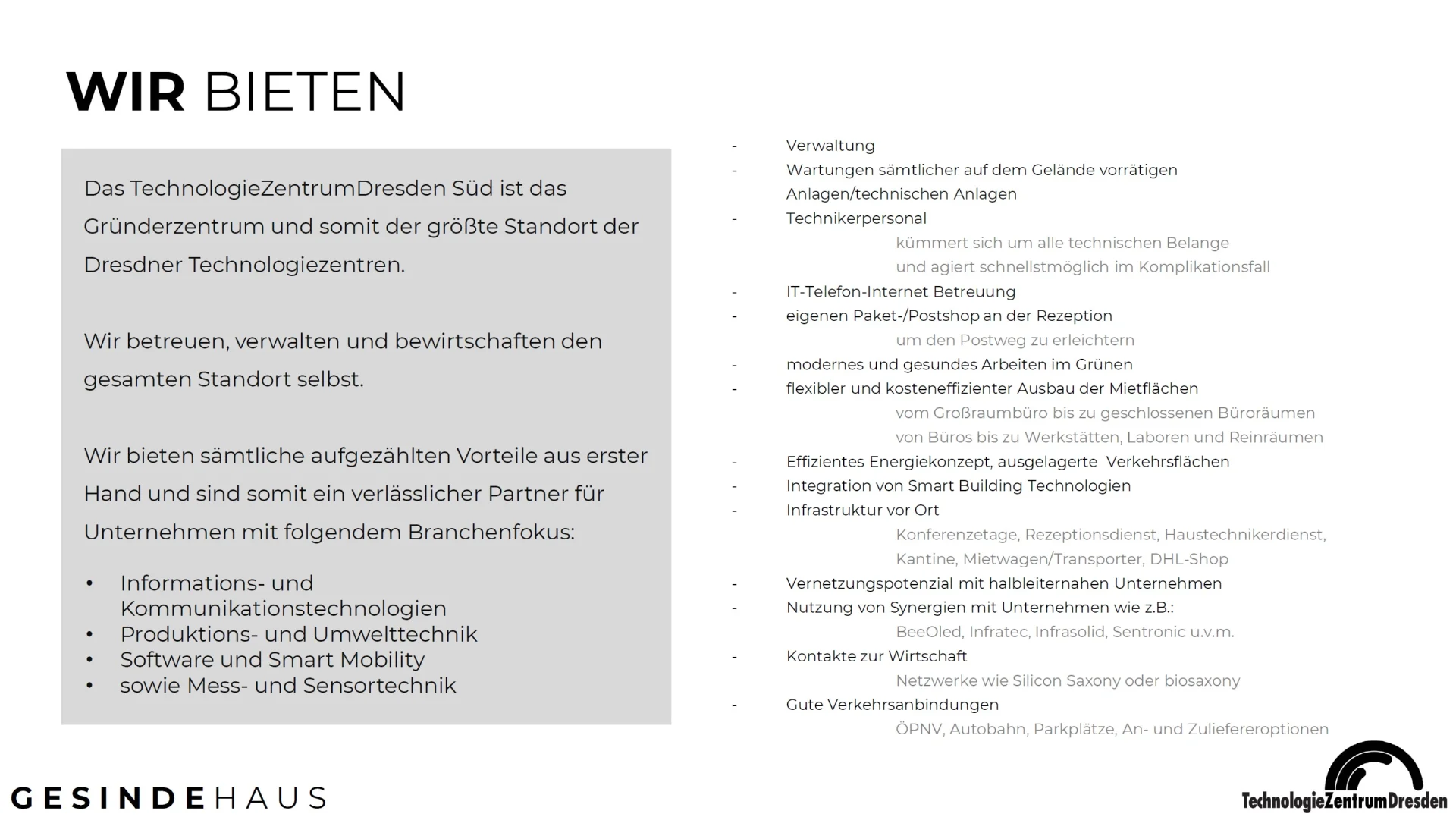 Labor trifft Werkstatt – Flächen mit Potenzial im TZD Süd