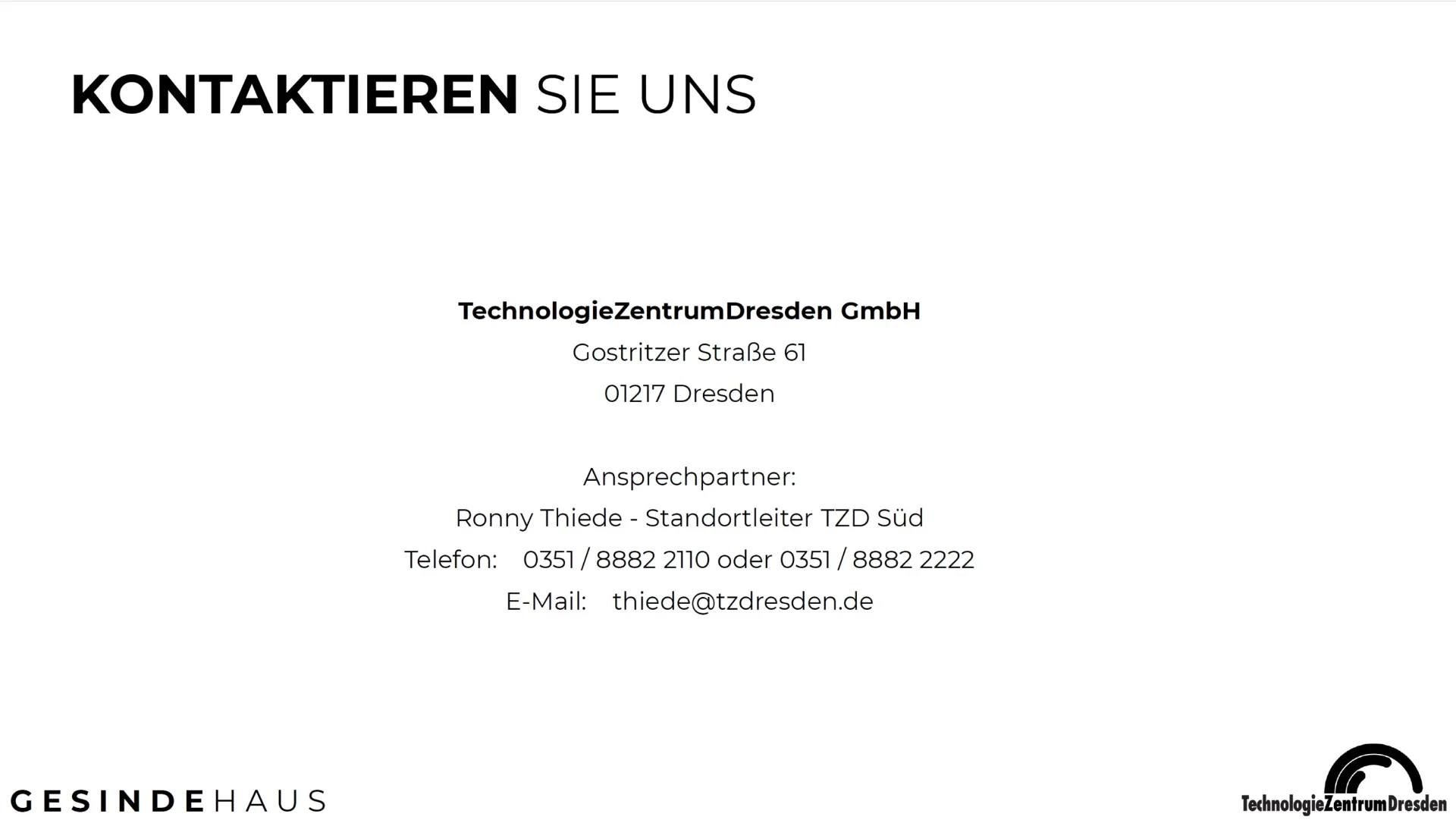Labor trifft Werkstatt – Flächen mit Potenzial im TZD Süd