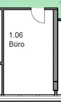Grundriss: kleines Gründerbüro