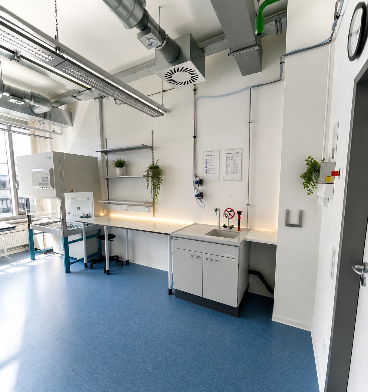 Coworking-Laborflächen – Wochenweise verfügbar