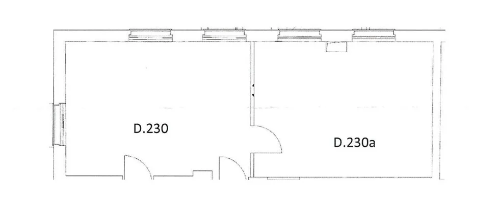 Grundriss: Haus D - Büro-Flächen im TechnologieZentrum Nord Dresden - ideale Lage für Wachstum in der Halbleiterindustrie