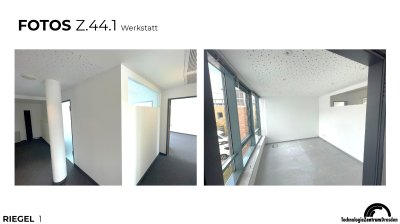 Glasfront & Komfort: lichtdurchflutet & klimatisiert - Büros & Werkstätten mit eigenem Zugang in bester Lage