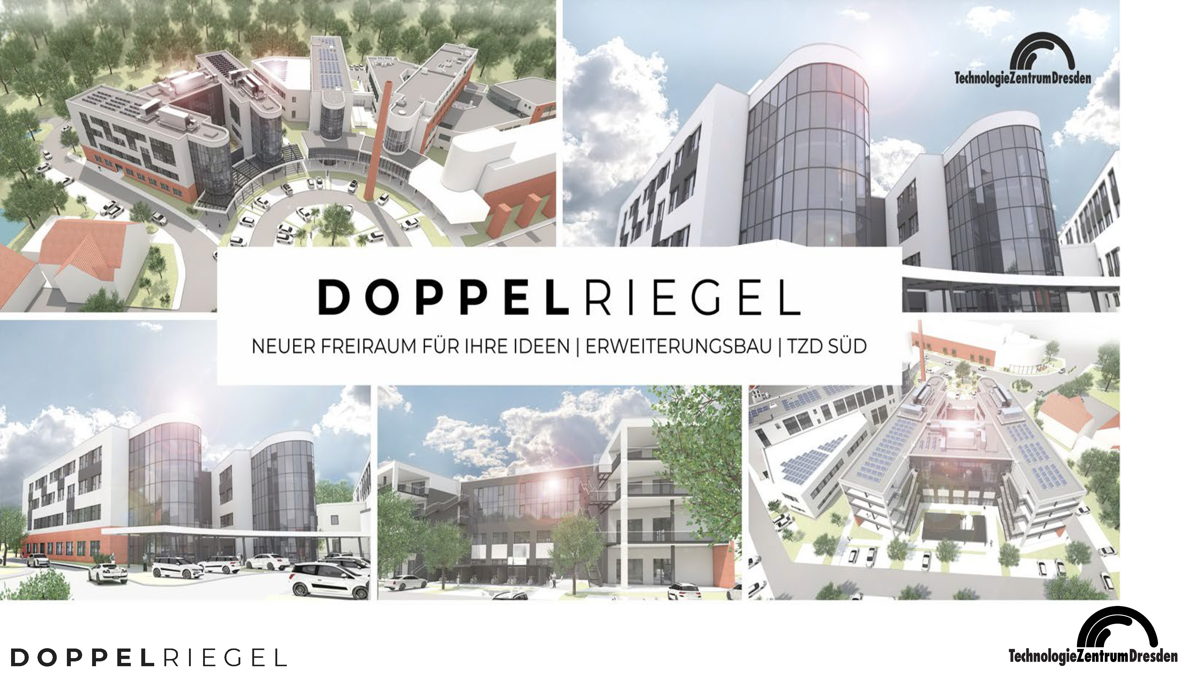 Der Doppelriegel - gesundes Arbeiten in einem hochmodernen und energieeffizienten Gebäude